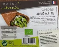 Mängden socker i 375G Crepes Au Ble Noir X6