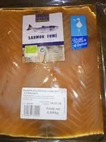 Mängden socker i Saumon fumé au bois de hetre