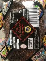 Mängden socker i Riz de camargue long rouge