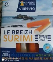 Mängden socker i le Breizh Surimi