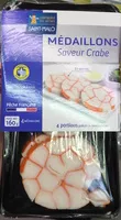 Mängden socker i Médaillons saveur Crabe