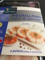 Mängden socker i Medaillon coeur de saumon