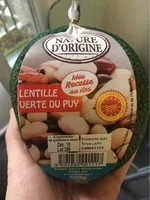 Mängden socker i LENTILLES VERTES DU PUY 500G NATURE D'ORIGINE