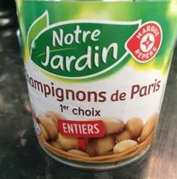 Mängden socker i Champignons de paris entiers 1er choix