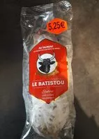 Mängden socker i Saucisson au taureau au vin aop des côtières de nimes