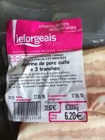 Mängden socker i Poitrine de porc