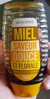 Mängden socker i Miel saveur douce et florale