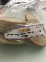 Mängden socker i Pain paysan tranché 400g