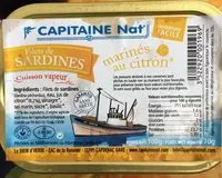 Mängden socker i Filet de sardines