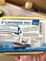 Mängden socker i Filets de maquereaux à l'huile d'olive vierge extra bio