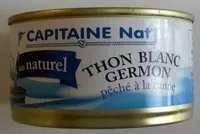 Mängden socker i Thon blanc germon au naturel