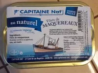 Mängden socker i Filets de maquereaux au naturel