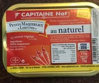 Mängden socker i Maquereaux au naturel