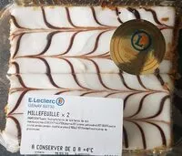 Mängden socker i Millefeuille