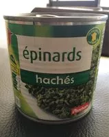 Mängden socker i Epinards hachés