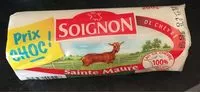 Mängden socker i Fromage de chevre Sainte Maure
