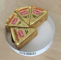 Mängden socker i Camembert Portion 1 / 8 éme 22%