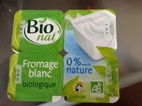 Mängden socker i Fromage blanc biologique 0%