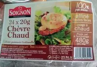 Mängden socker i Palet De Chèvre Chaud Affiné
