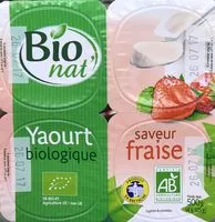 Mängden socker i Yaourt biologique saveur Fraise