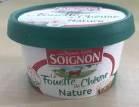 Mängden socker i Fromage de Chèvre fouetté nature