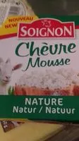 Mängden socker i Chèvre mousse nature