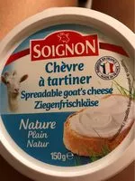 Mängden socker i Chèvre à tartiner