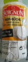 Mängden socker i Mini bûche fromage de chêvre miel