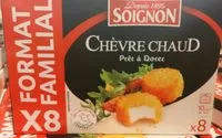 Mängden socker i Chèvre chaud nature