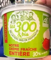 Mängden socker i Crème fraiche entière