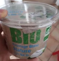 Mängden socker i Fromage blanc nature bio