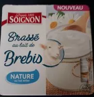 Mängden socker i Brassé au lait de Brebis Nature