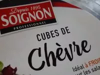 Mängden socker i Fromage au lait de chèvre en cube