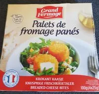 Mängden socker i Palets de fromage panés