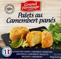Mängden socker i Camenbert panés