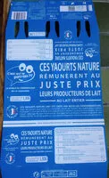 Mängden socker i Yaourts nature au lait entier C'est qui le Patron ?!