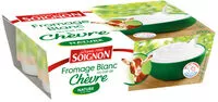 Mängden socker i Fromage blanc au lait de chèvre Nature