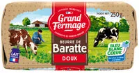 Mängden socker i Beurre de baratte doux