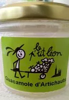 Mängden socker i Guacamole d'artichauts