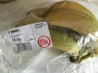 Mängden socker i Bananes