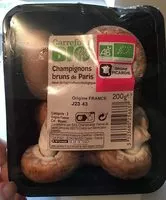 Mängden socker i Champignons de Paris brun