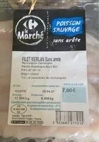 Mängden socker i Filet merlan sans arete