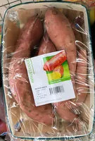 Mängden socker i Patate douce