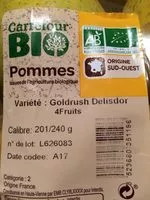 Mängden socker i Pommes bio