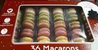 Mängden socker i Macarons x36