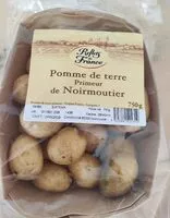 Mängden socker i Pomme de terre primeur de Noirmoutier