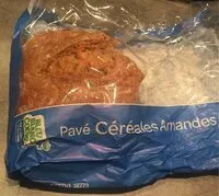 Mängden socker i Pavé céréales amandes noisettes