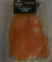 Mängden socker i Carpaccio de saumon nature et sa marinade