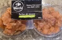 Mängden socker i Tartare de saumon