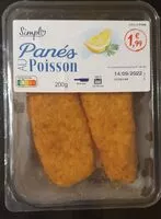 Mängden socker i Panés au poisson